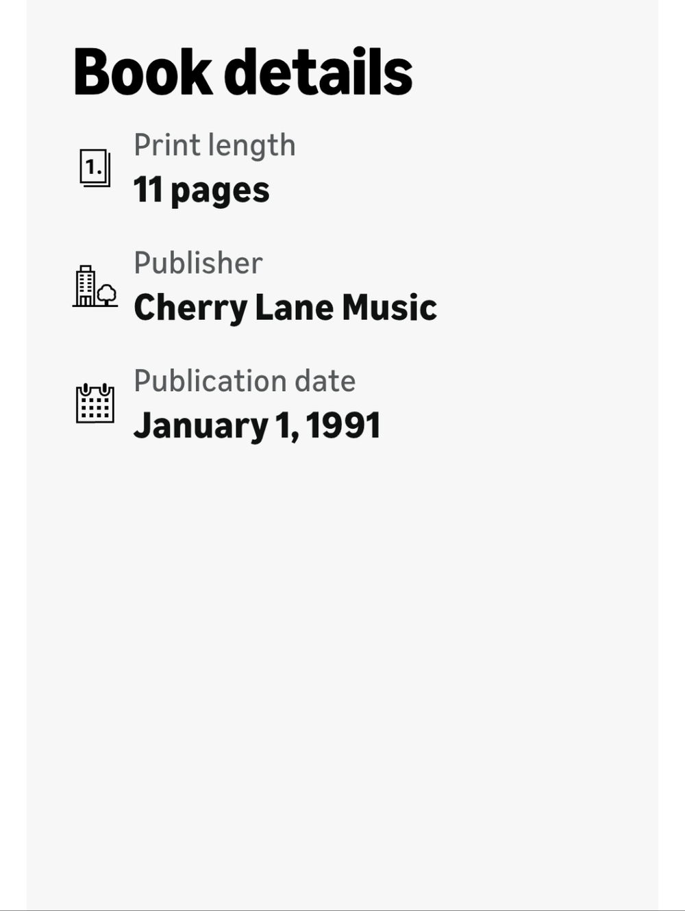 Collectible - Guns N' Roses "November Rain" Sheet Music - Picture 4 of 4
